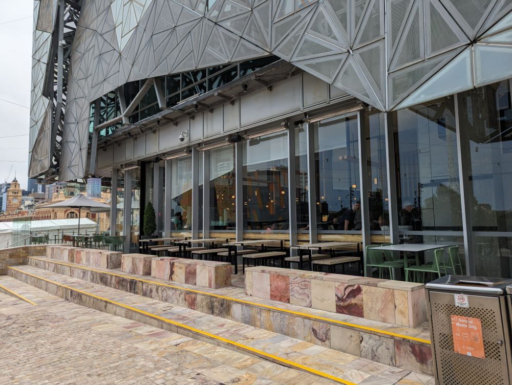 Chocolate Buddha Restaurant shopfront  view