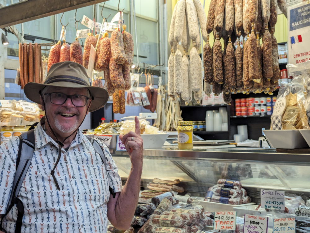 Iconic Melbourne Markets - another must do on a day in melbourne