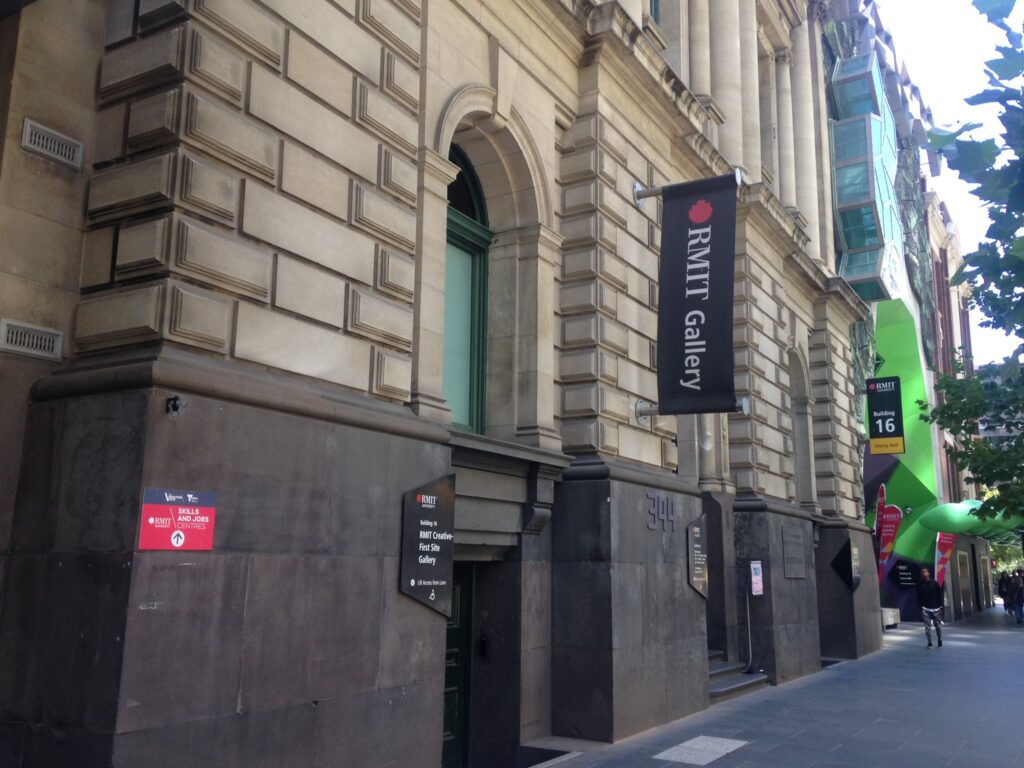 RMIT Gallery exterior building