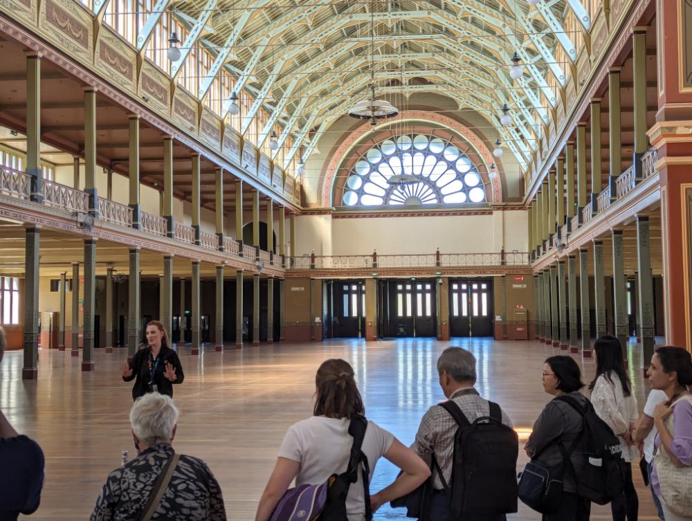 dome tour exhibition building