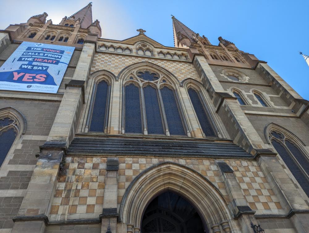 Inside St Paul's Cathedral Melbourne