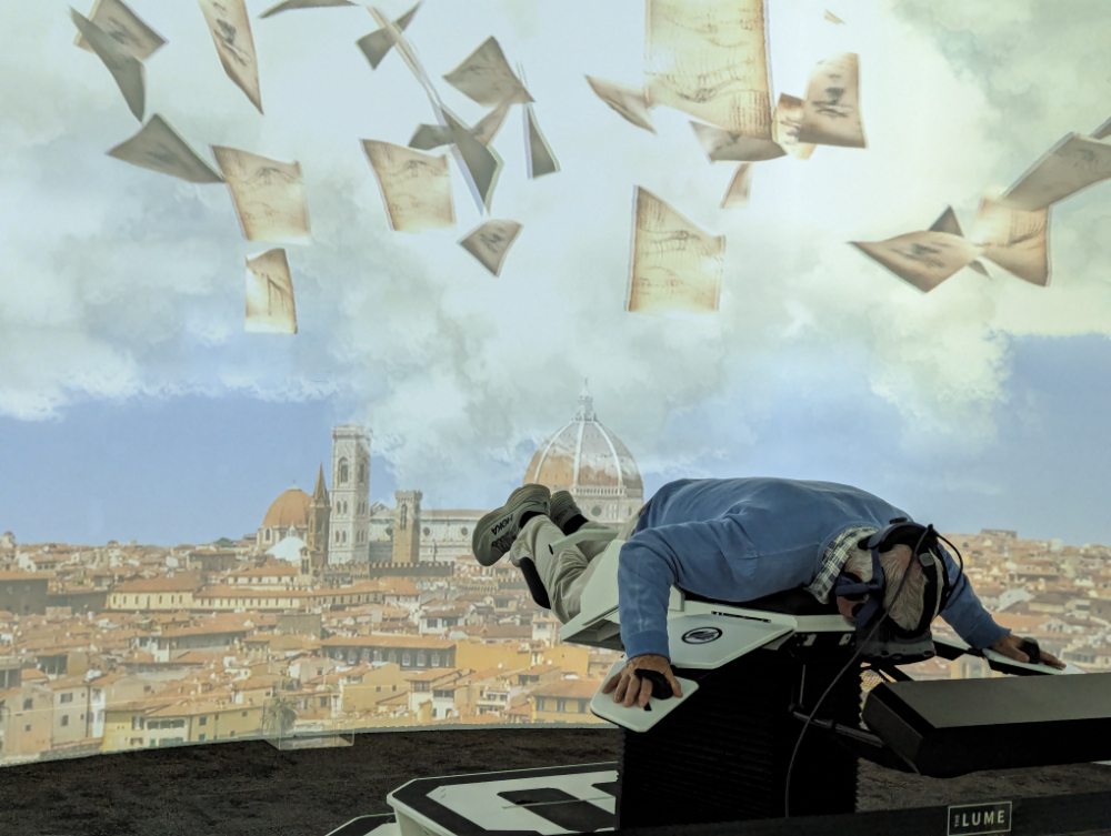 da vinci lume VR Florence Flyover Experience gifts melbourne vouchers