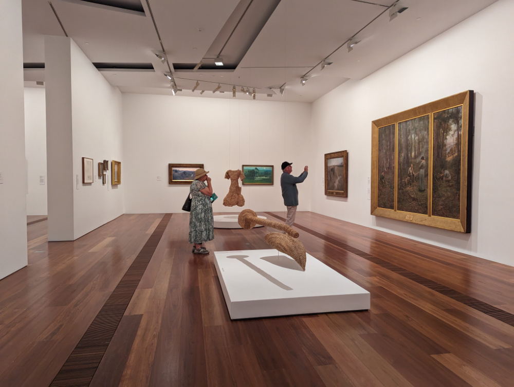 Open gallery space at The Ian Potter Centre NGV Australia 