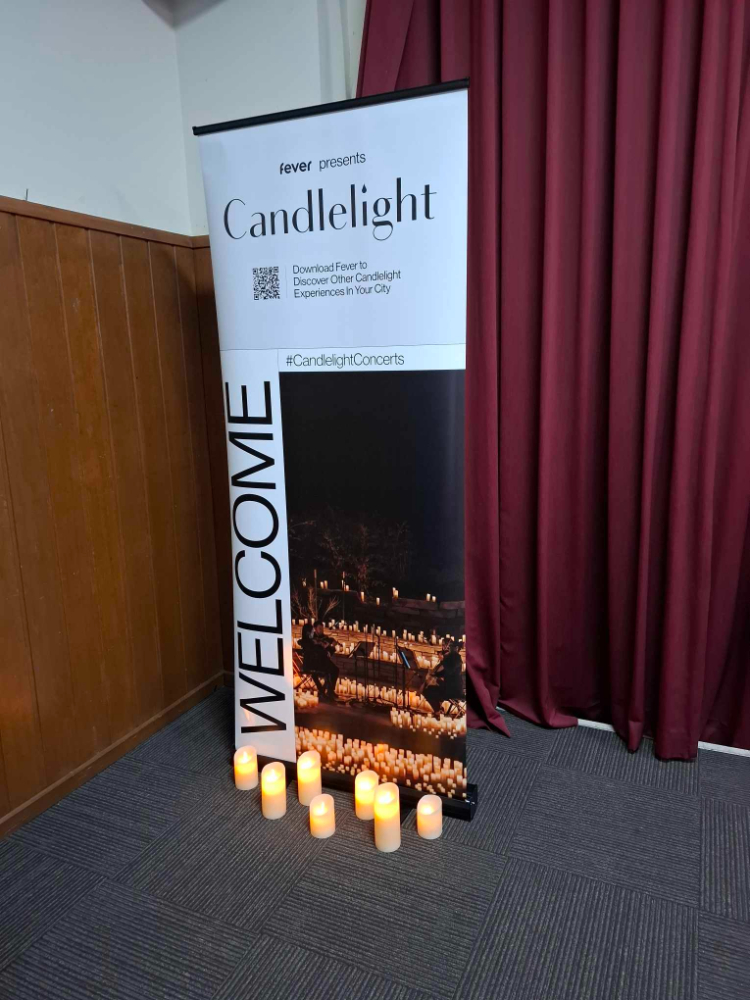 Entrance to Candlelight Concert