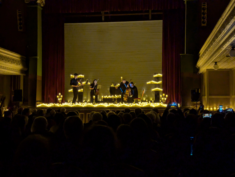 Candlelight concert melbourne, at the Fitzroy Town Hall