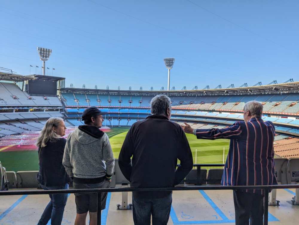 Father’s Day Melbourne Outing Ideas - MCG Tour Experience gifts melbourne vouchers