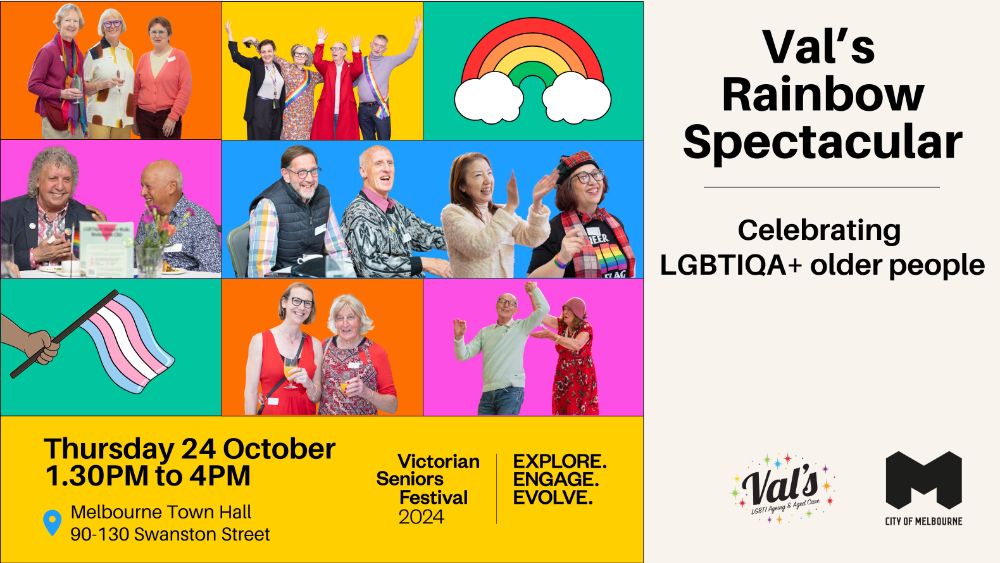 Val's Rainbow Spectacular, Seniors Festival (Thurs 24 Oct 2024)