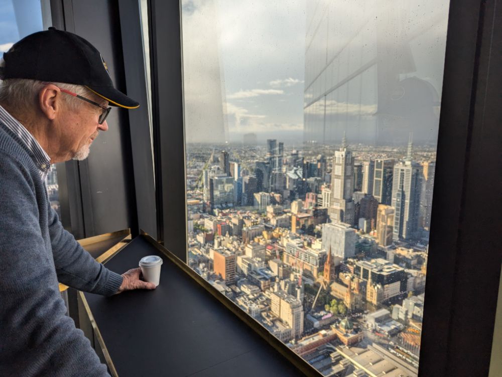 View from Melbourne Skydeck