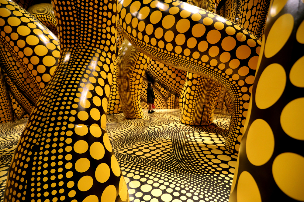 yayoi kusama exhibition 2024