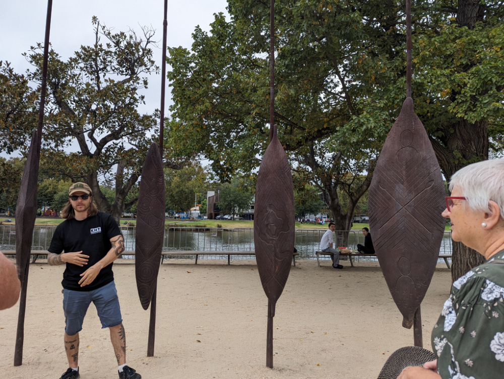 Indigenous walking tour Melbourne