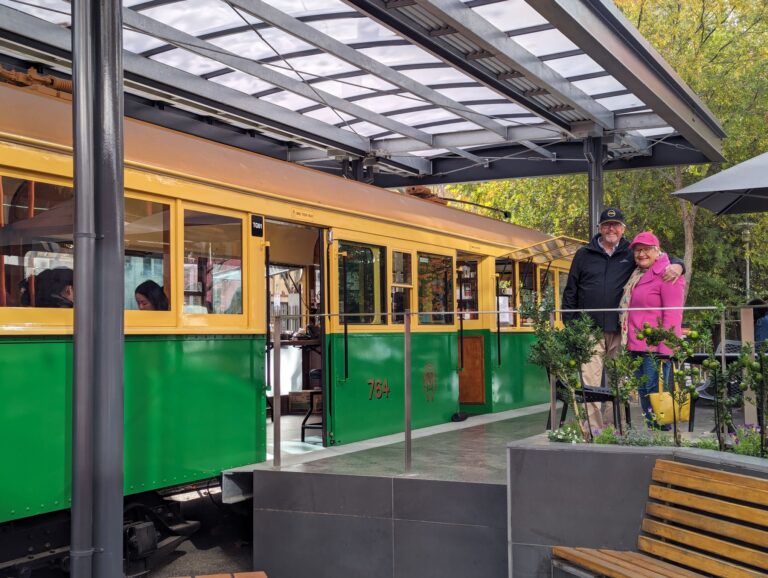 Melbourne tram cafe