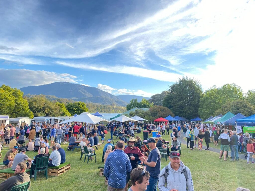 Eildon Easter Twilight Market Tourism North East