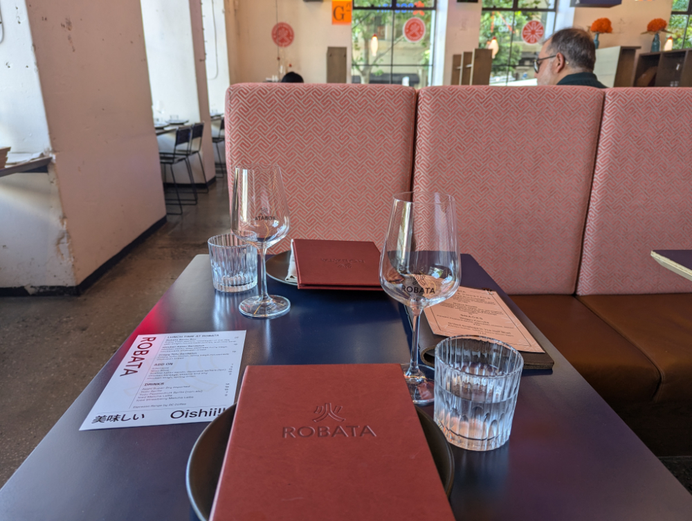 Robata Melbourne, table dining, Japanese restaurant CBD