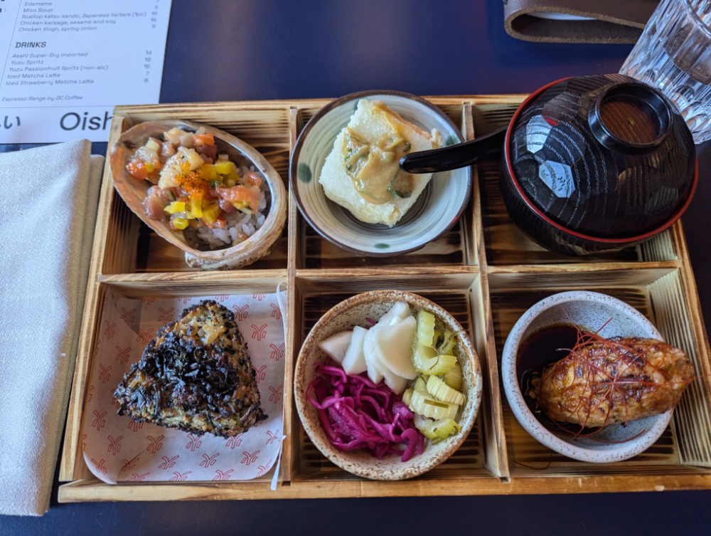 Robata Bento Box lunch special