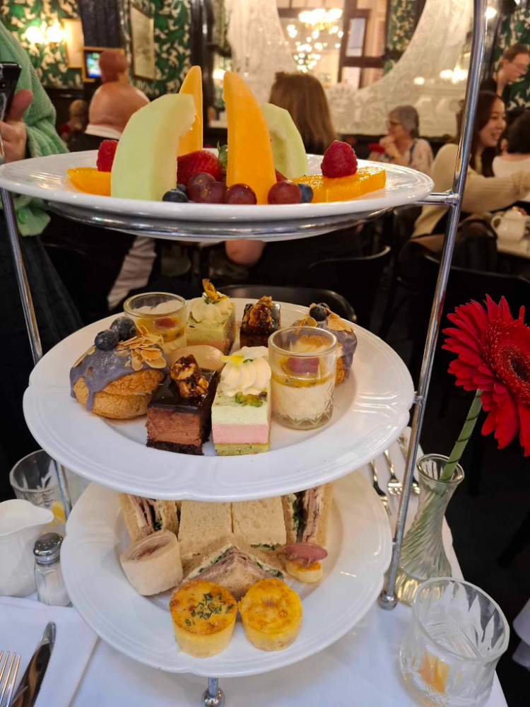 High tea Melbourne CBD The Tea Rooms 1892
