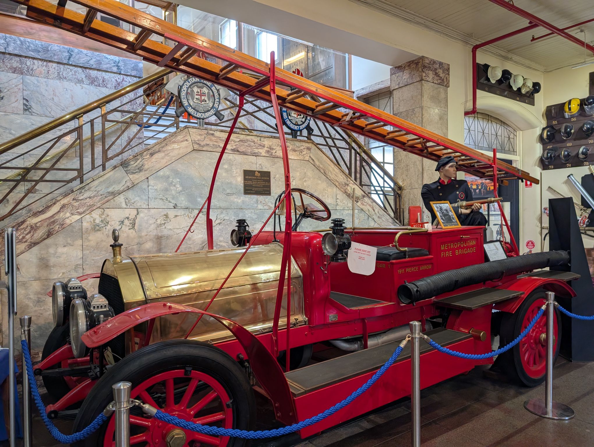 Victorian fire service museum Fire station Fire museum Fire engine museum Victoria fire service MFB Victoria Fire truck museum