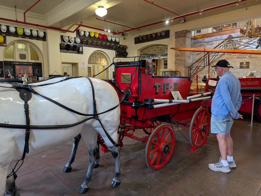 Fire engine museum
Victoria fire service
