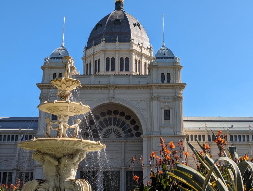 Melbourne flower show
