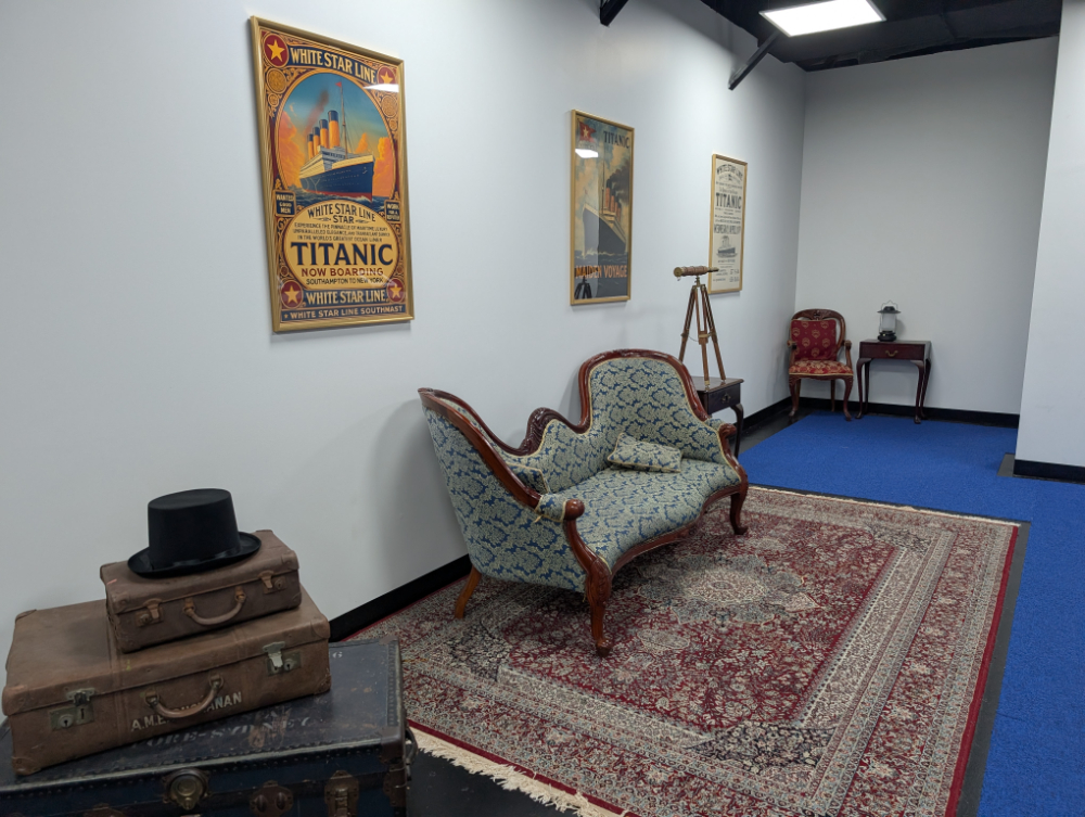Melbourne Titanic VR experience photos