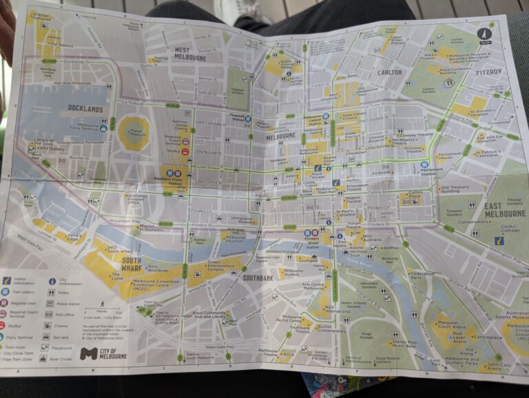 Best Melbourne map CBD pdf