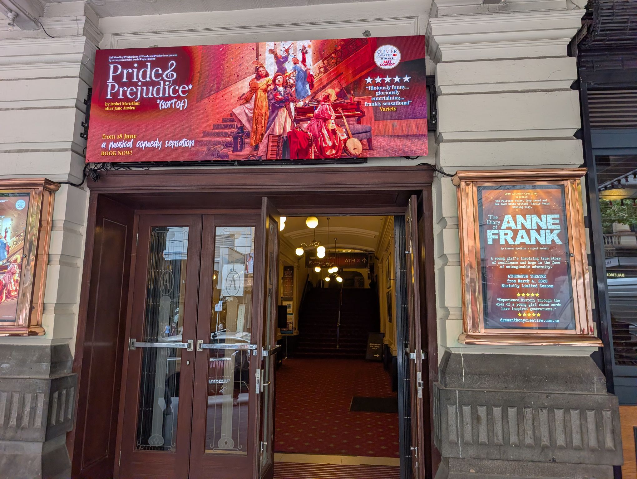Melbourne Musicals Athenaeum Theatre