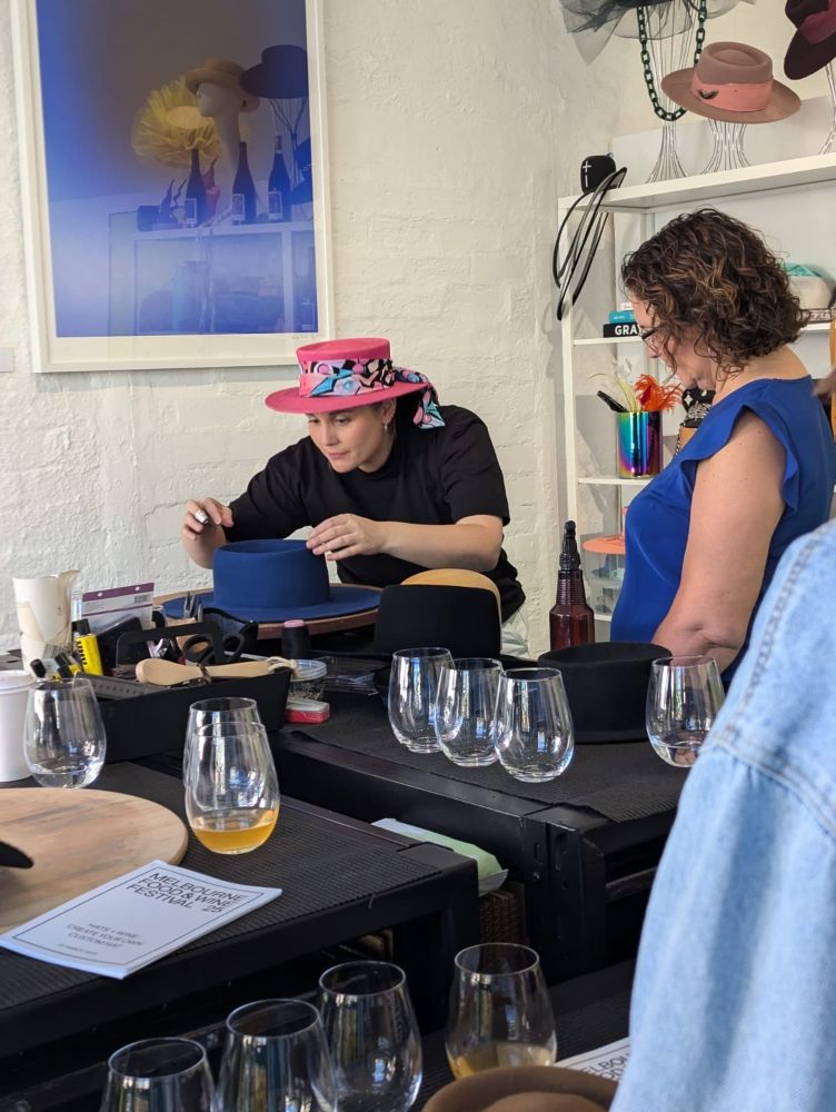 Hats and Wine: Create Your Own Custom Hat MFWF 2026