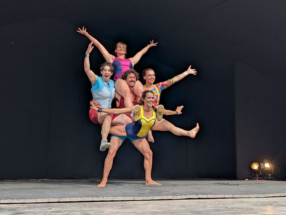 Circus Oz Kabloom Flower Festival image by Amy Gardner