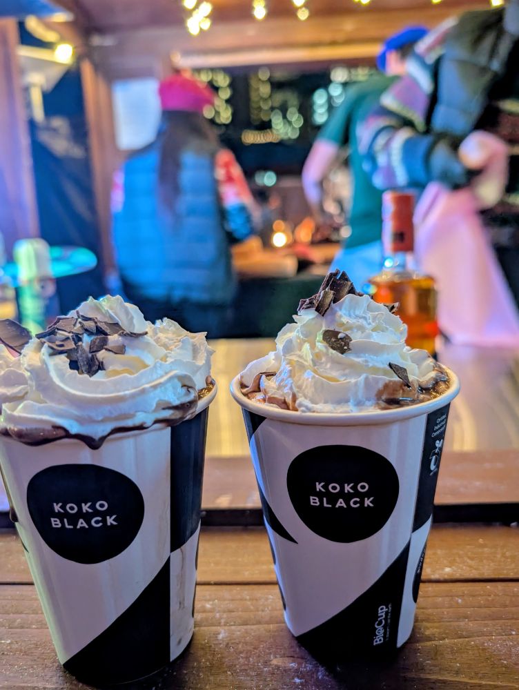 Koko Black boozy hot chocolates, just delicious! Image by Amy Gardner