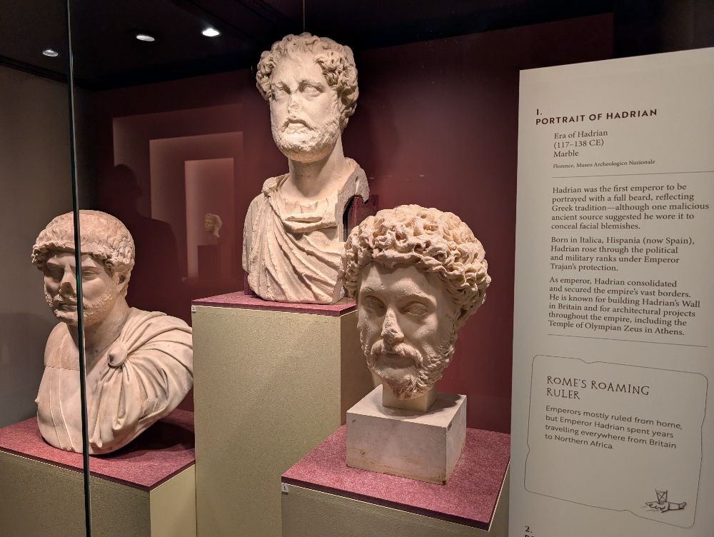 Rome exhibition Melbourne Museum - image by Amy Gardner