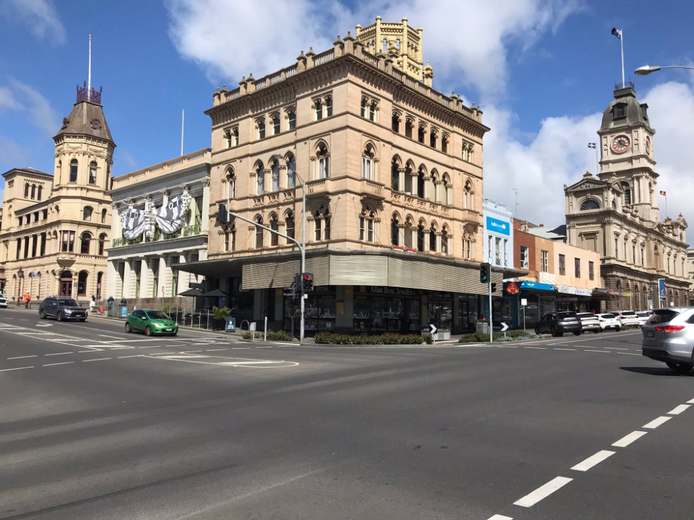 Ballarat by train