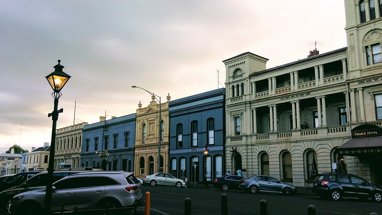 Lydiard Street in Ballarat,