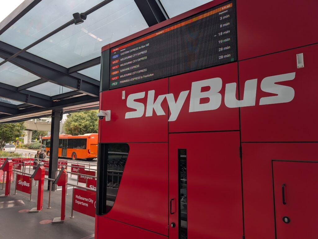 Skybus Melbourne airport guide for seniors travelling