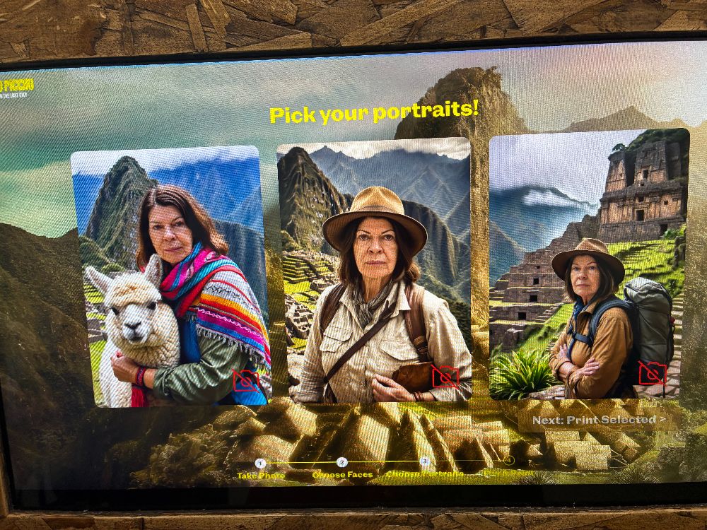 Machu Picchu VR Experience Melbourne - image by Nadine Cresweel-Myatt