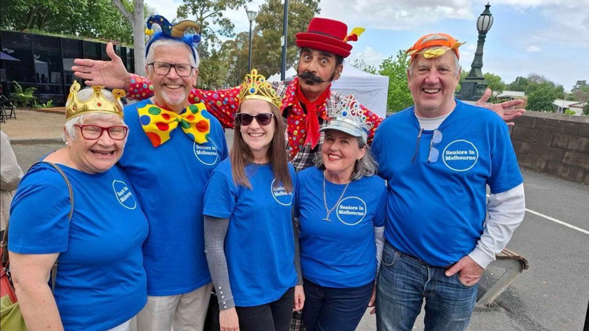 Some of the Seniors in Melbourne team at Celebration Day 2024