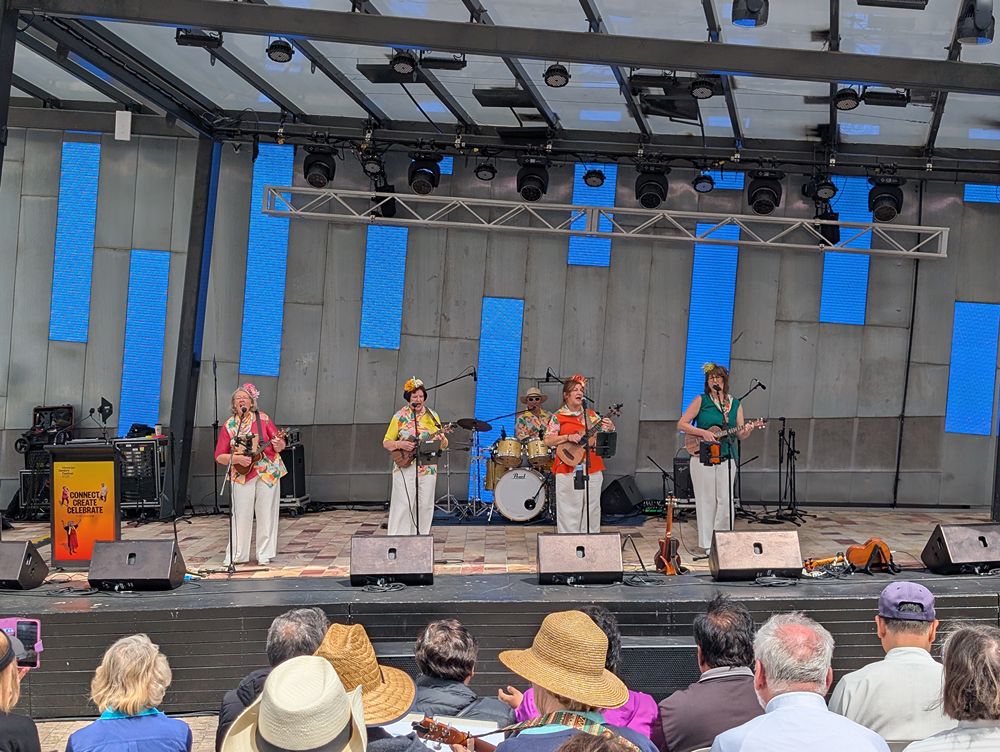 Celebration Day, Fed Square, image by Amy Gardner