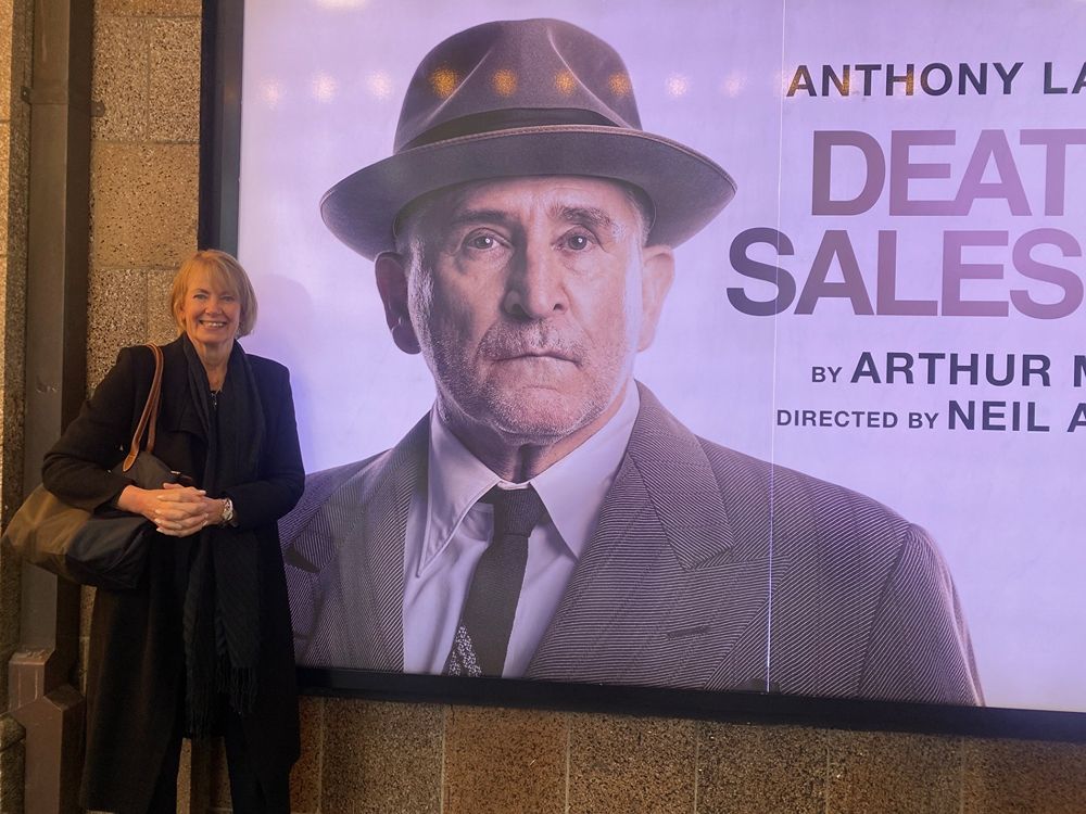 Kaye F at Death of a Salesman, Her Majesty's Theatre