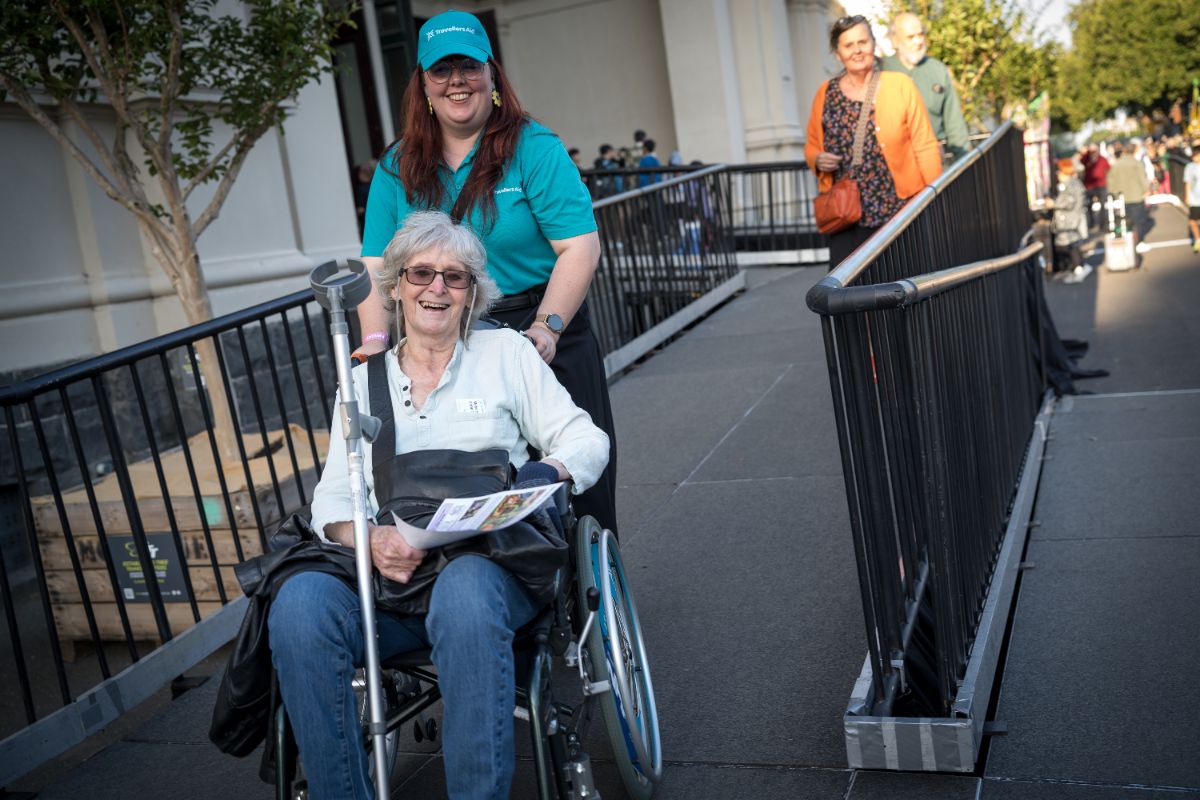 Travellers Aid at Melbourne Flower & Garden Show, Photo by Dylan Buckee