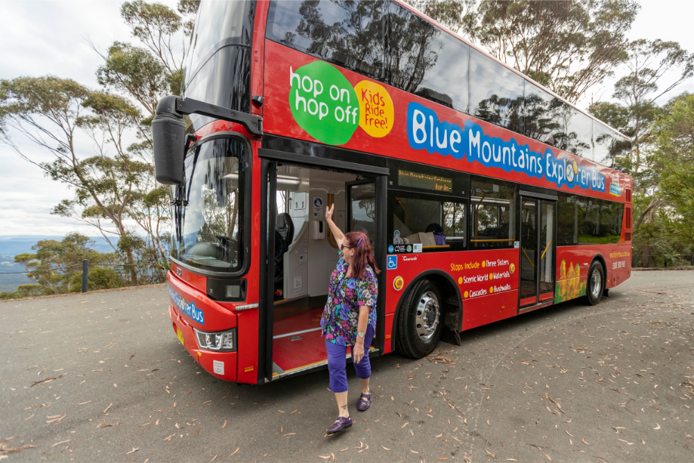 Blue Mountains by Train