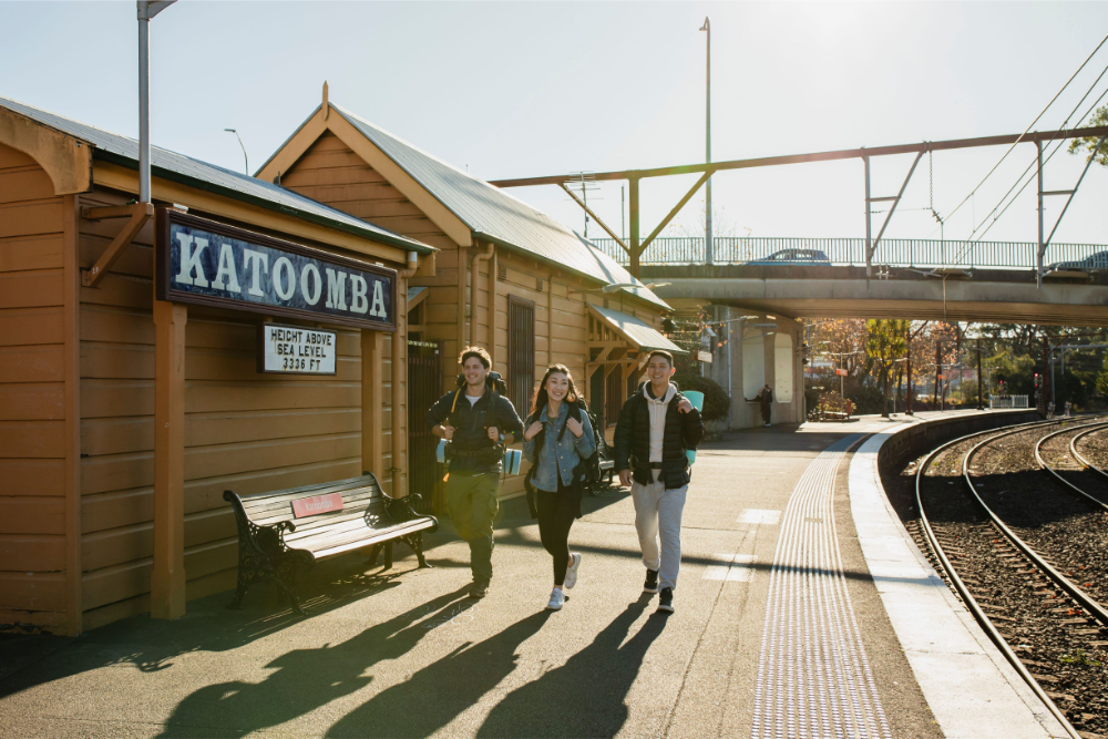 Blue Mountains by Train
