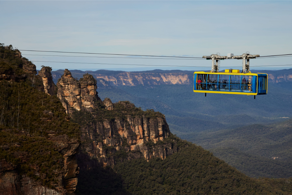 Blue Mountains by Train